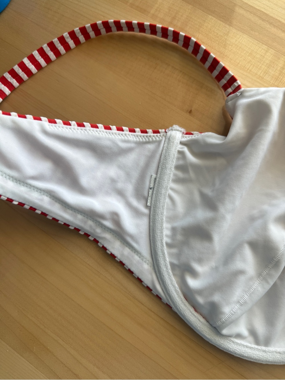 Abercrombie & Fitch Curve Love Balconette Underwire Bikini Top- XL - Picture 5 of 8